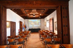 sala de exposiciones, casa del vino, el sauzal