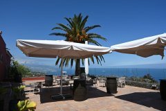 terraza, casa del vino, el sauzal
