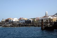 vista al muelle, garachico