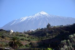 vista al teide, icod de los vinos