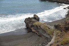 playa el bollullo, la orotava