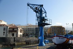 en el muelle