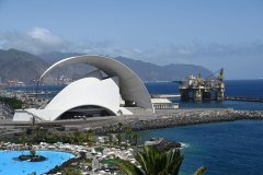 auditorio de tenerife adán martín, santa cruz de tenerife